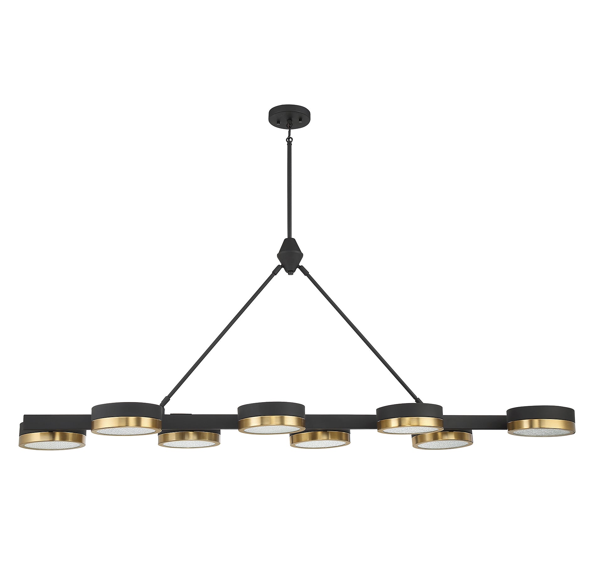 SAVOY HOUSE, ASHOR LINEAR CHANDELIER, LINEAR LIGHT