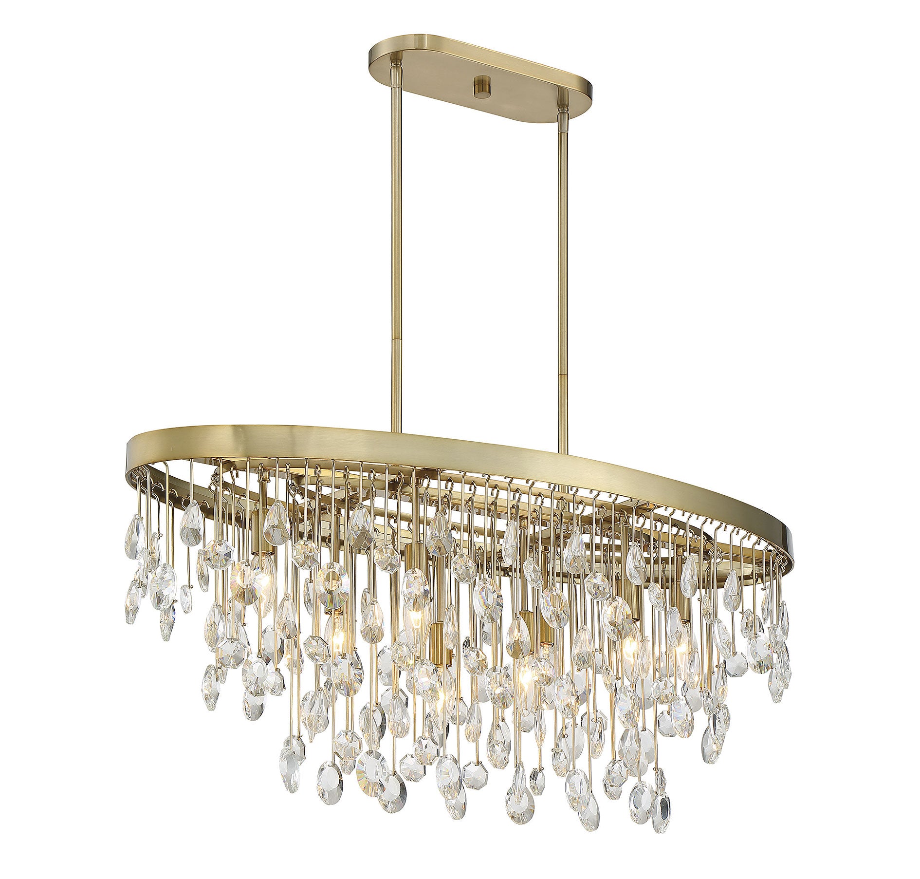 SAVOY HOUSE, LIVORNO LINEAR CHANDELIER, LINEAR LIGHT