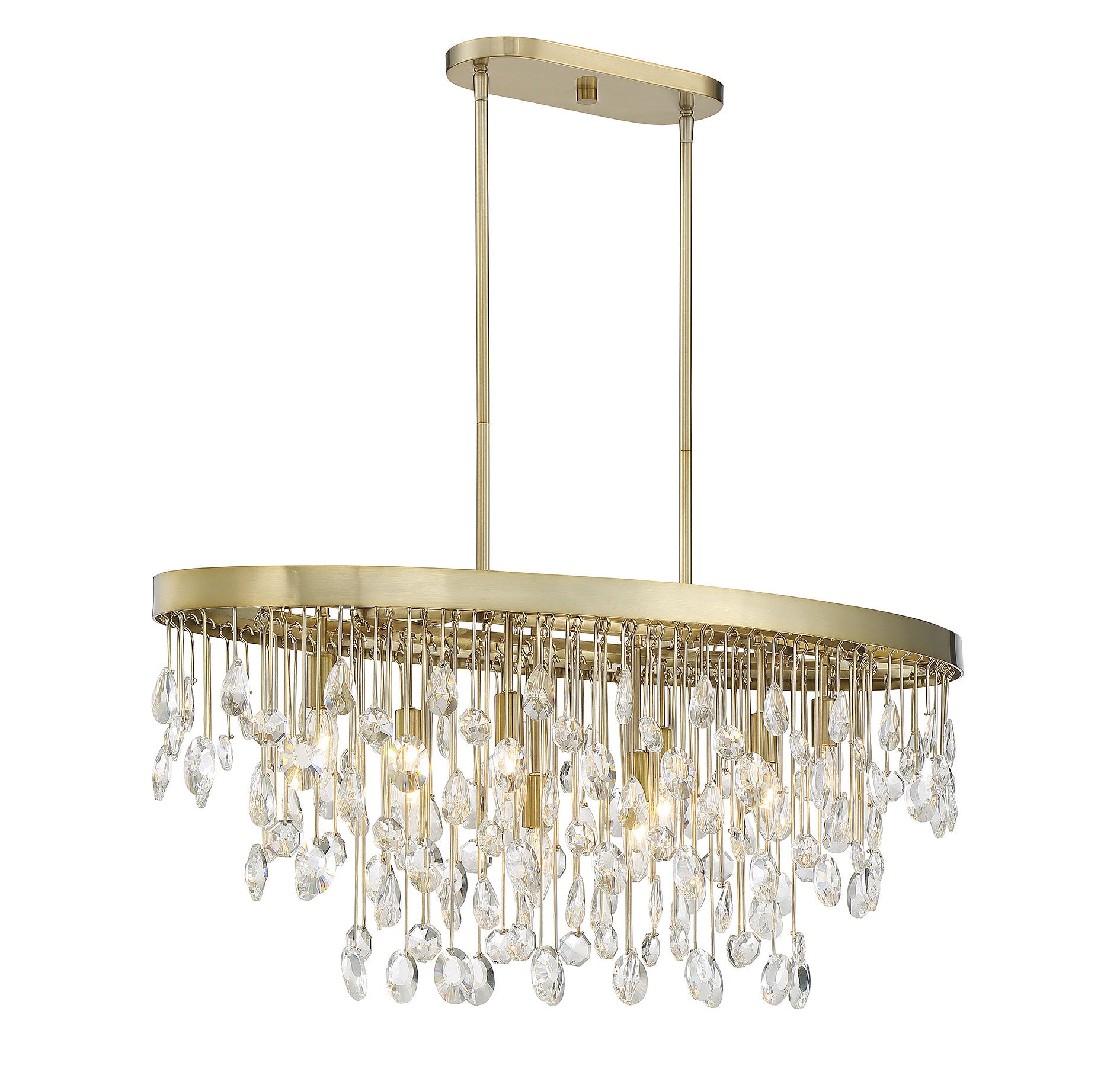 SAVOY HOUSE, LIVORNO LINEAR CHANDELIER, LINEAR LIGHT