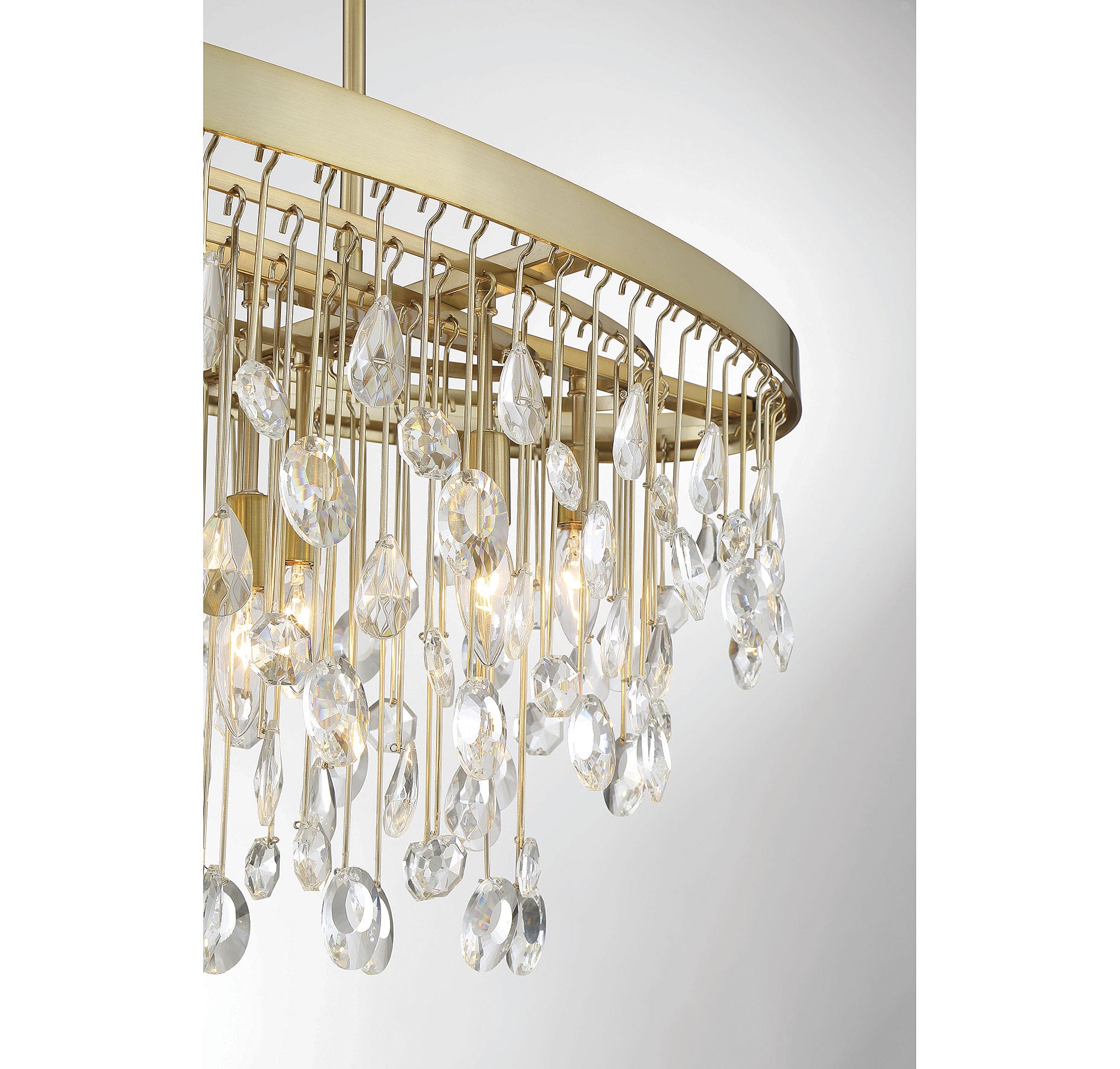 SAVOY HOUSE, LIVORNO LINEAR CHANDELIER, LINEAR LIGHT