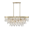 SAVOY HOUSE, LIVORNO LINEAR CHANDELIER, LINEAR LIGHT