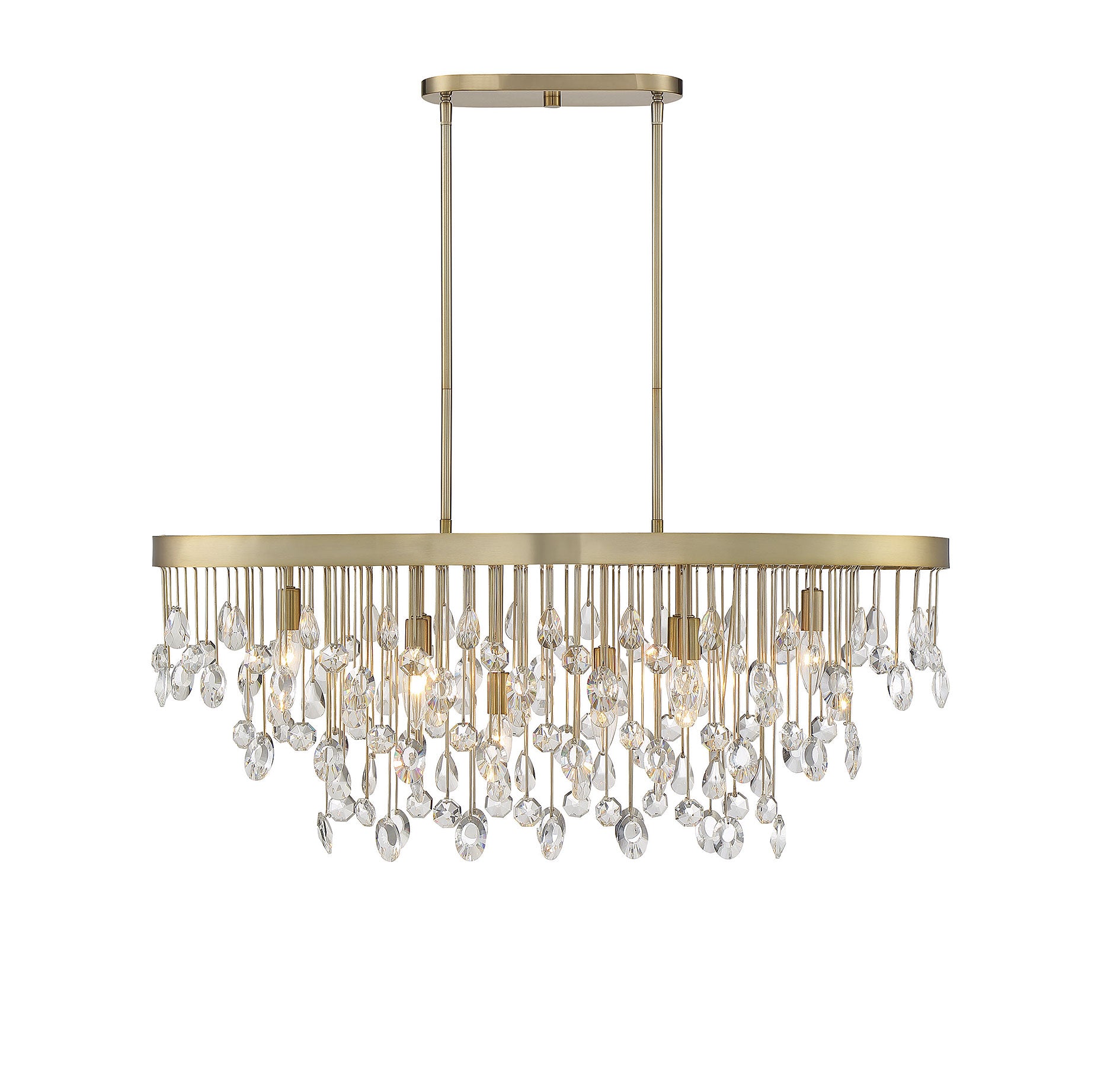 SAVOY HOUSE, LIVORNO LINEAR CHANDELIER, LINEAR LIGHT