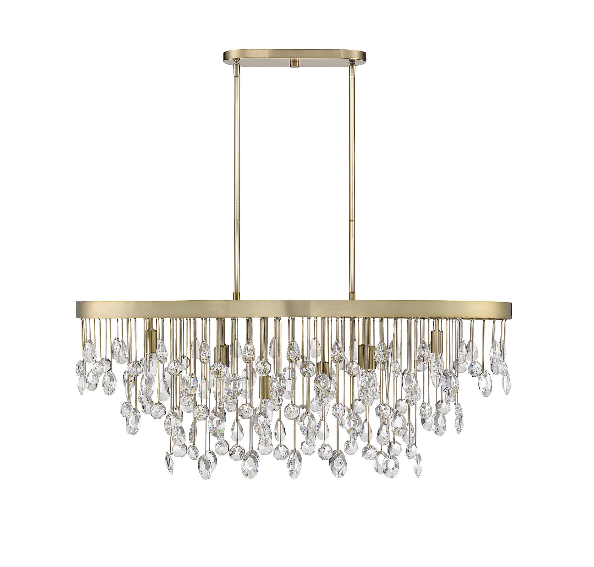 SAVOY HOUSE, LIVORNO LINEAR CHANDELIER, LINEAR LIGHT