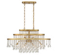 SAVOY HOUSE, LUNA LINEAR CHANDELIER, LINEAR LIGHT