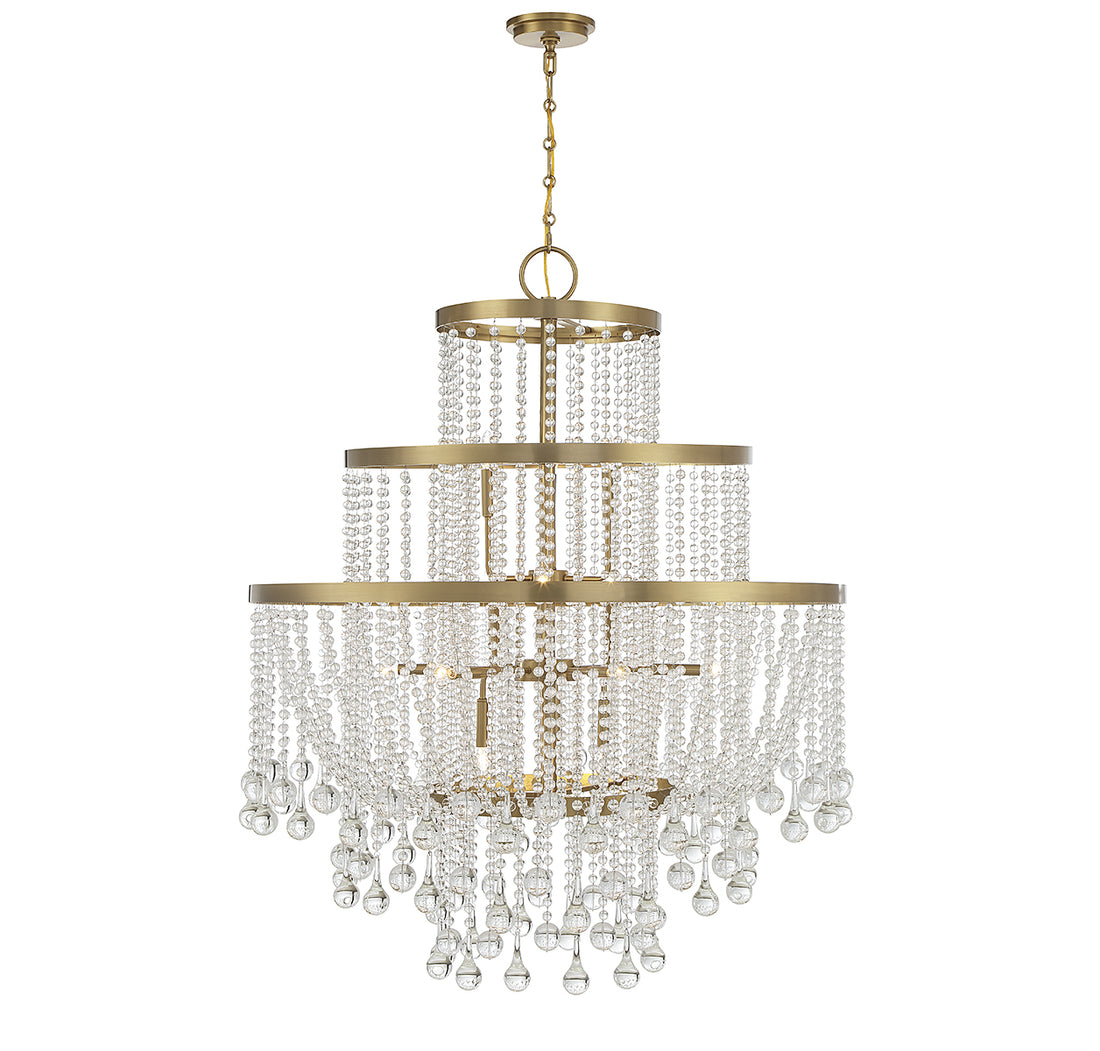 SAVOY HOUSE, LUNA CHANDELIER, CHANDELIER LIGHT