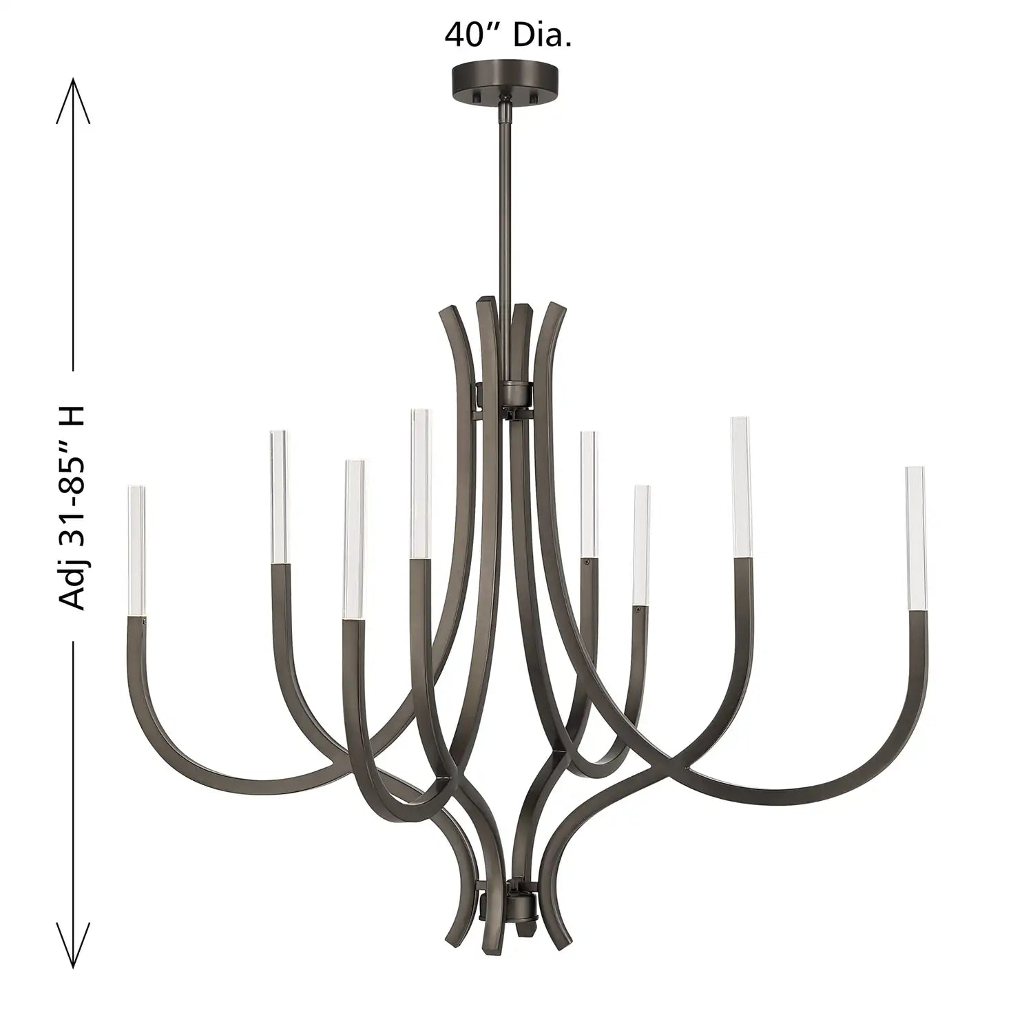 SAVOY HOUSE, BRADFORD CHANDELIER, CHANDELIER LIGHT