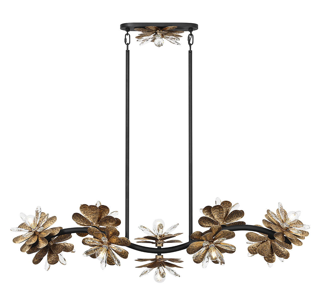 SAVOY HOUSE, GISELLE LINEAR CHANDELIER, LINEAR LIGHT