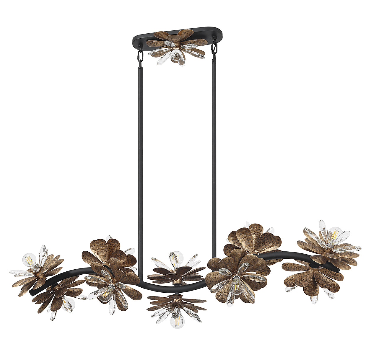 SAVOY HOUSE, GISELLE LINEAR CHANDELIER, LINEAR LIGHT