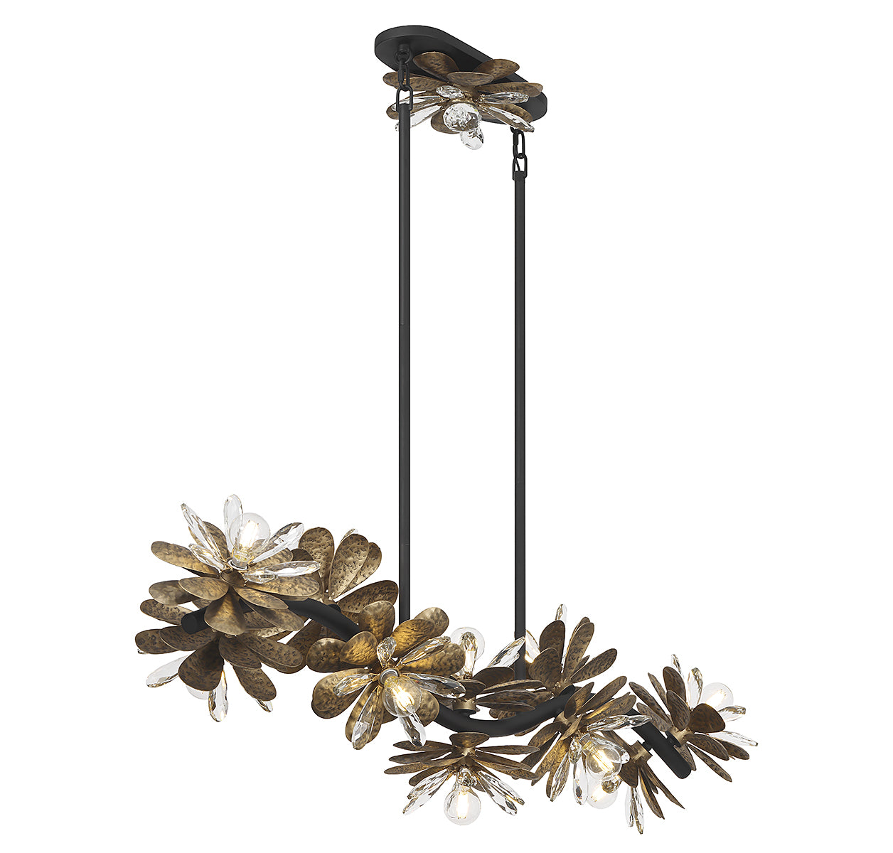 SAVOY HOUSE, GISELLE LINEAR CHANDELIER, LINEAR LIGHT