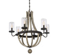 SAVOY HOUSE, EDEN OUTDOOR: CHANDELIER | 1-2100-6-70, OUTDOOR CEILING LIGHTS