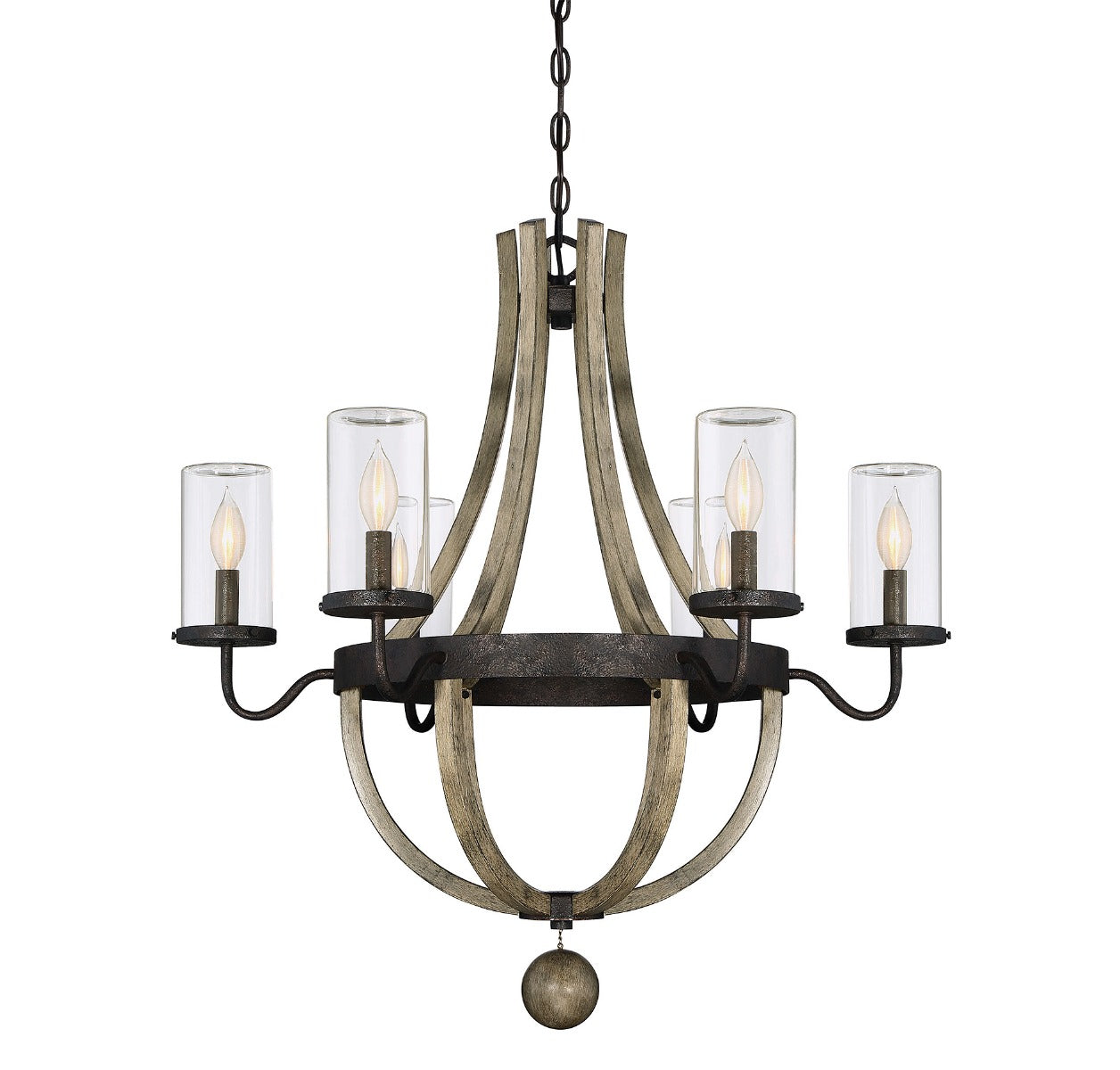 SAVOY HOUSE, EDEN OUTDOOR: CHANDELIER | 1-2100-6-70, OUTDOOR CEILING LIGHTS