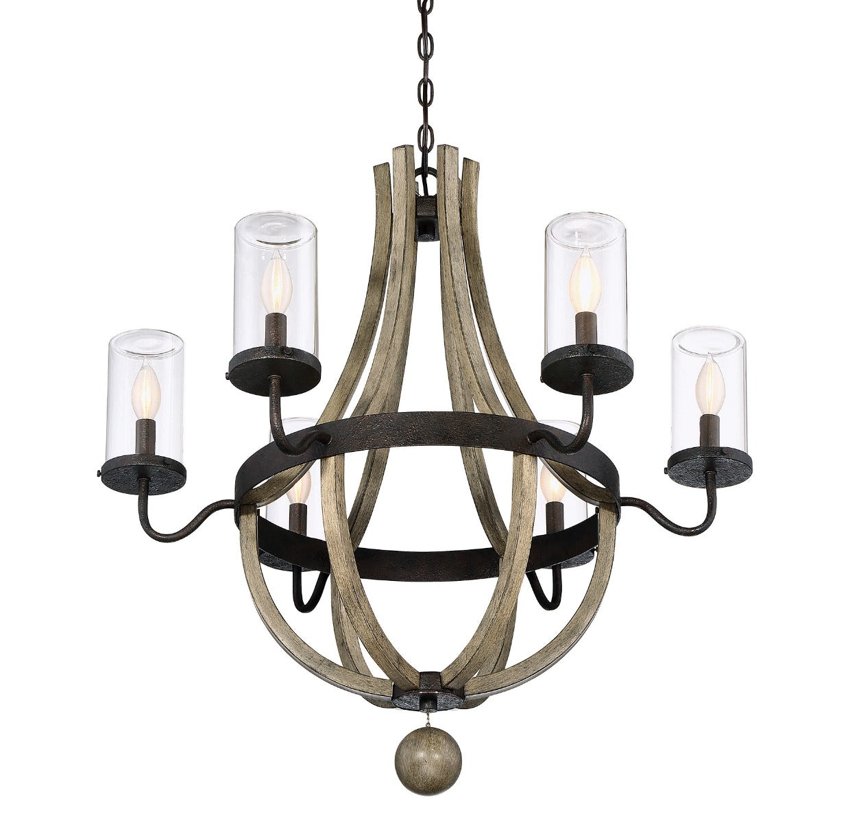 SAVOY HOUSE, EDEN OUTDOOR: CHANDELIER | 1-2100-6-70, OUTDOOR CEILING LIGHTS