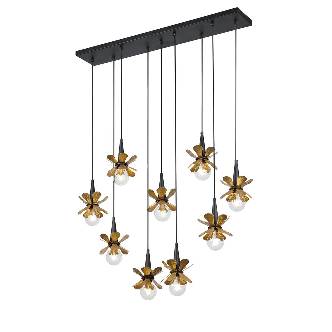 SAVOY HOUSE, PORTINATX LINEAR CHANDELIER, LINEAR LIGHT