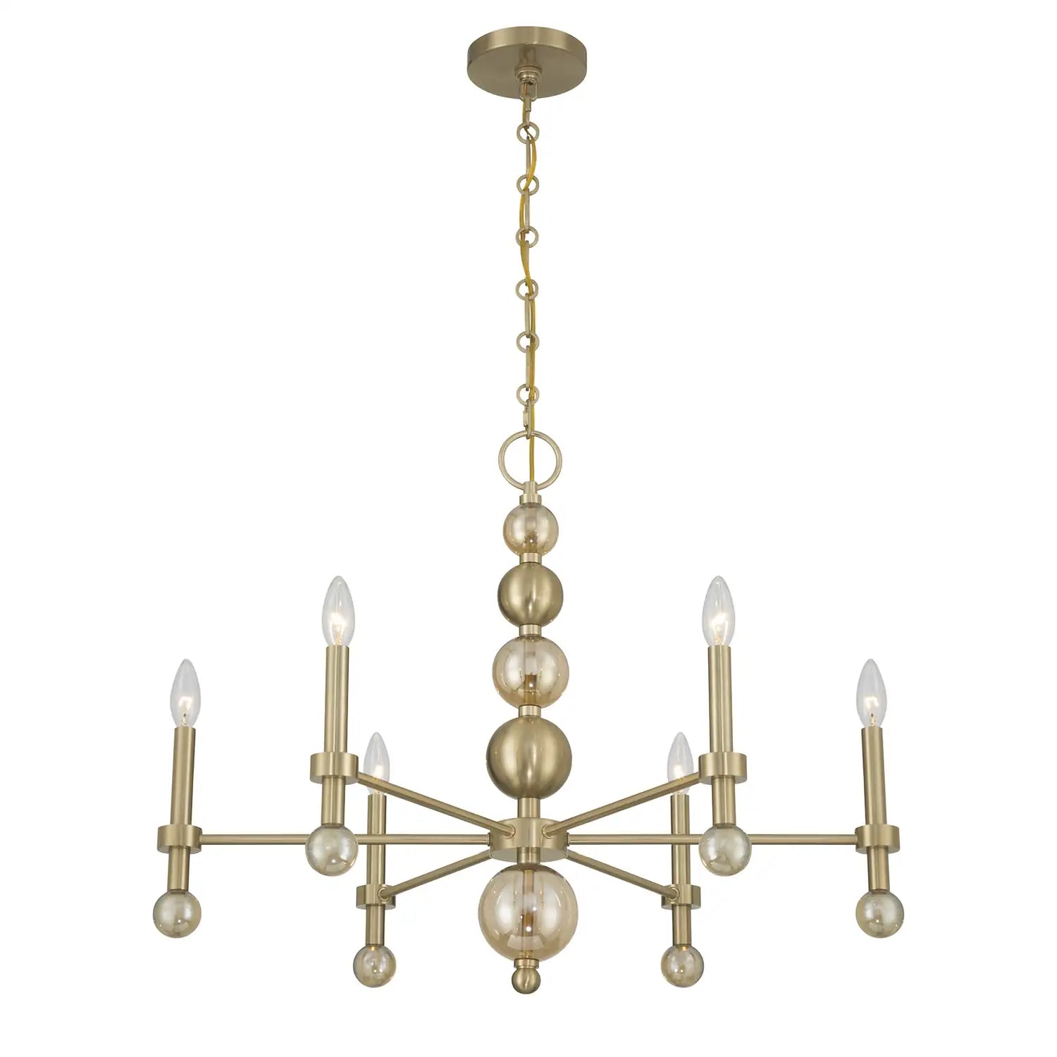 SAVOY HOUSE, CRESCENT GLAM CHANDELIER, CHANDELIER LIGHT