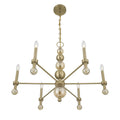 SAVOY HOUSE, CRESCENT GLAM CHANDELIER, CHANDELIER LIGHT