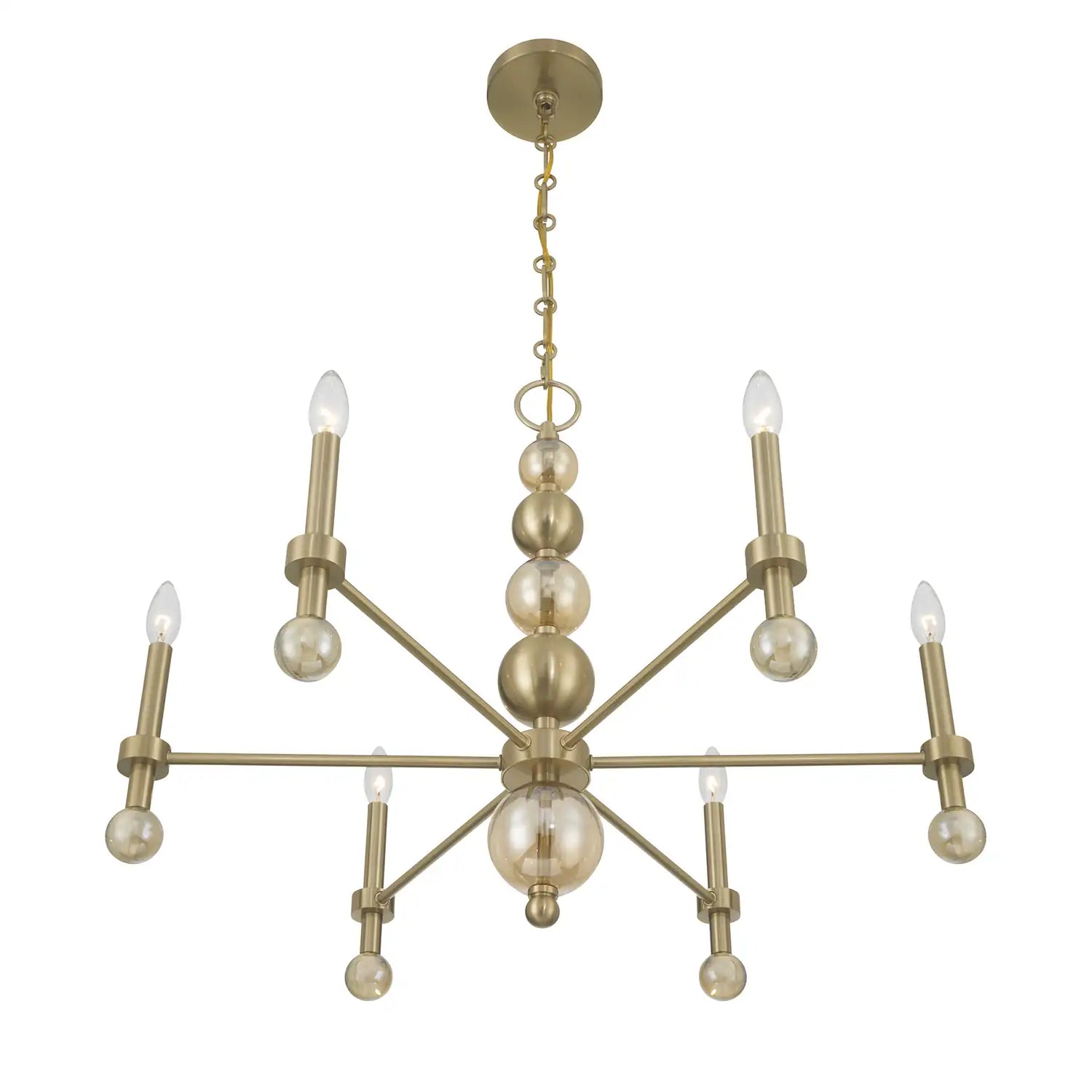 SAVOY HOUSE, CRESCENT GLAM CHANDELIER, CHANDELIER LIGHT