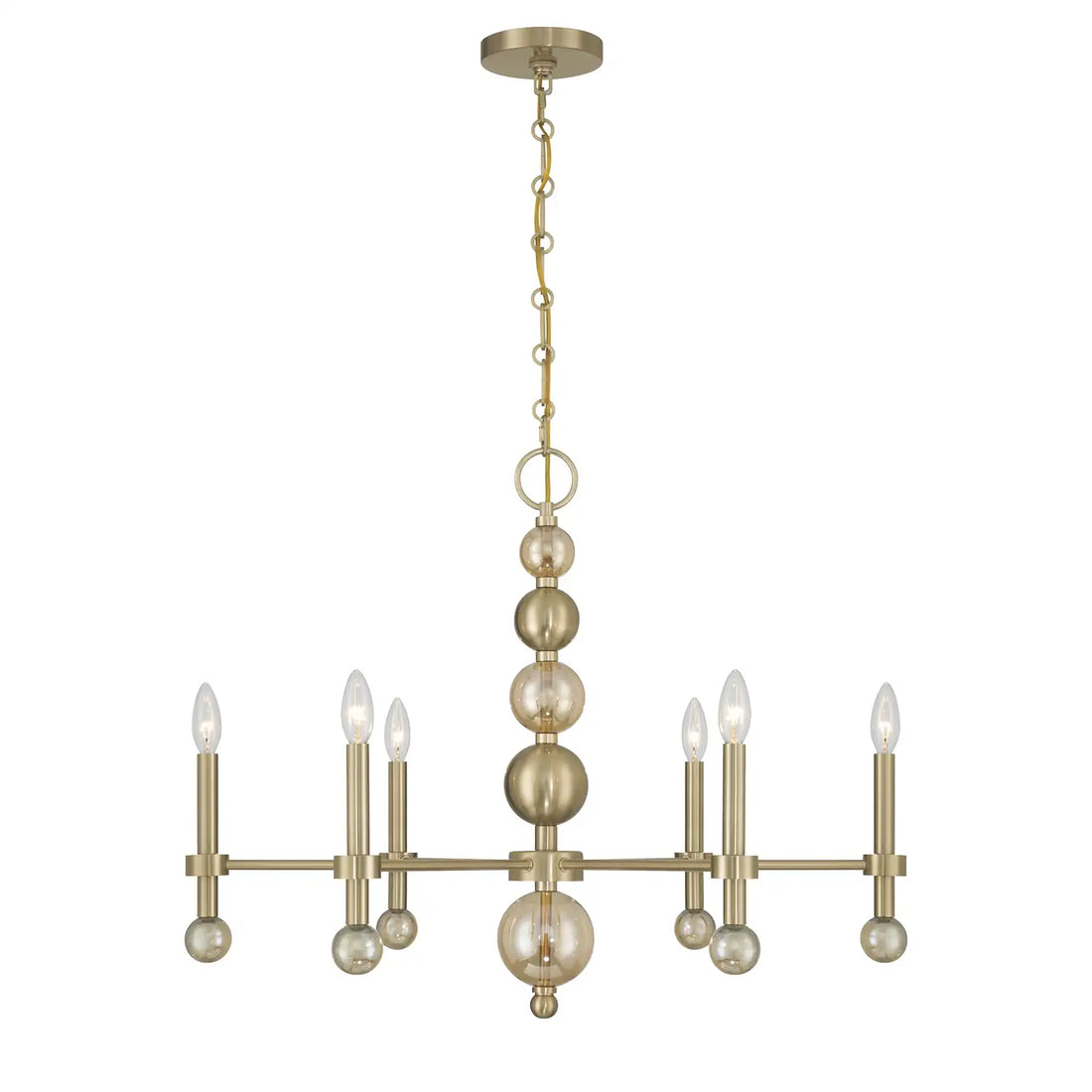 SAVOY HOUSE, CRESCENT GLAM CHANDELIER, CHANDELIER LIGHT