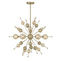 SAVOY HOUSE, CRESCENT MID-CENTURY MODERN CHANDELIER, CHANDELIER LIGHT