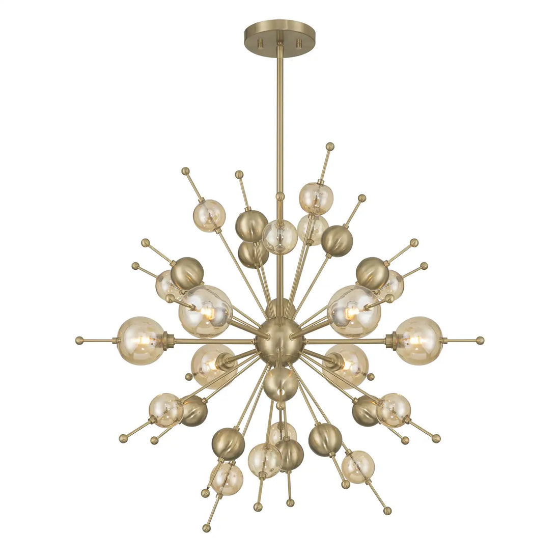 SAVOY HOUSE, CRESCENT MID-CENTURY MODERN CHANDELIER, CHANDELIER LIGHT