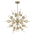 SAVOY HOUSE, CRESCENT MID-CENTURY MODERN CHANDELIER, CHANDELIER LIGHT