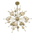 SAVOY HOUSE, CRESCENT MID-CENTURY MODERN CHANDELIER, CHANDELIER LIGHT