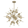 SAVOY HOUSE, CRESCENT MID-CENTURY MODERN CHANDELIER, CHANDELIER LIGHT