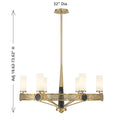 SAVOY HOUSE, FARRELL CHANDELIER, CHANDELIER LIGHT