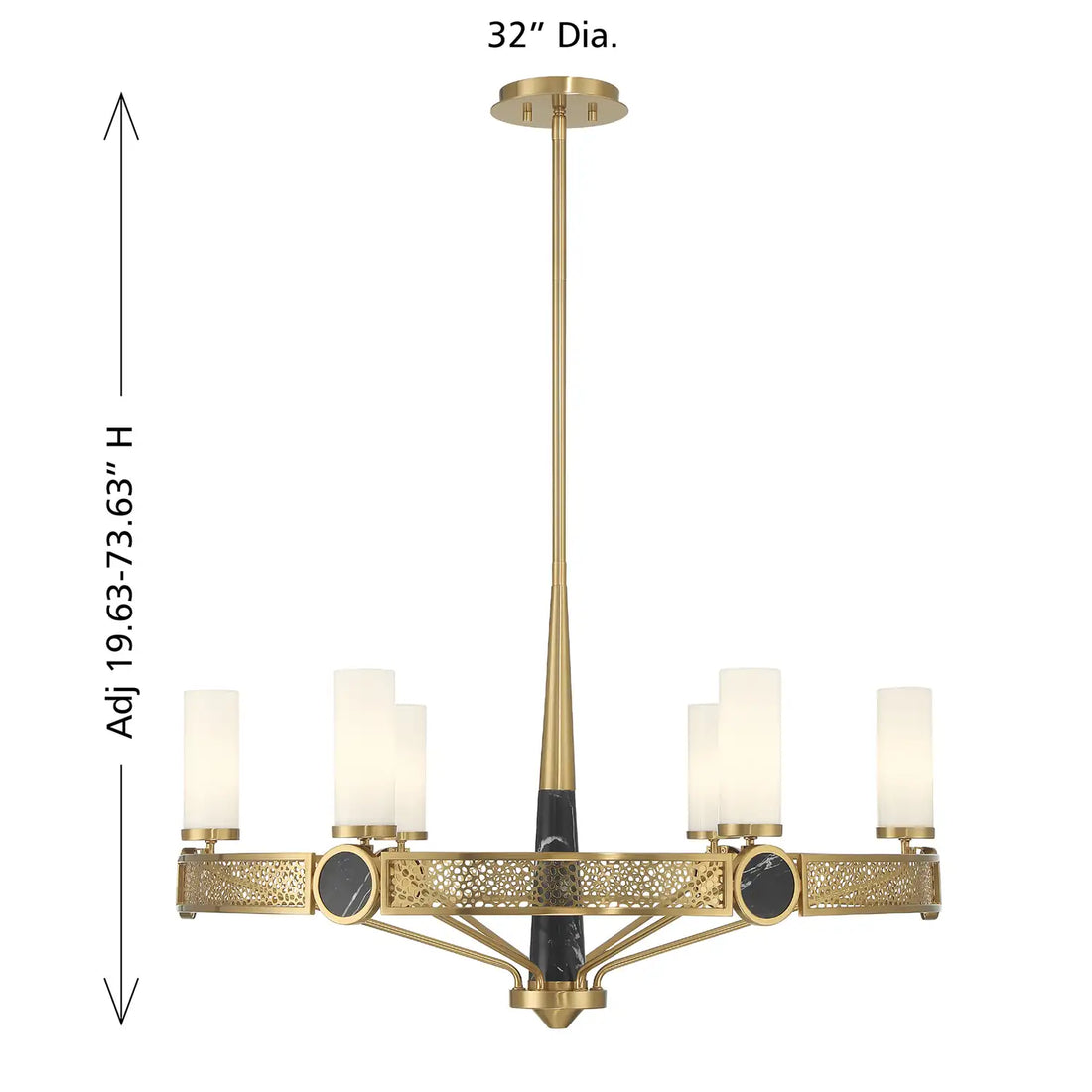 SAVOY HOUSE, FARRELL CHANDELIER, CHANDELIER LIGHT