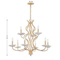 SAVOY HOUSE, LILLY CHANDELIER, CHANDELIER LIGHT