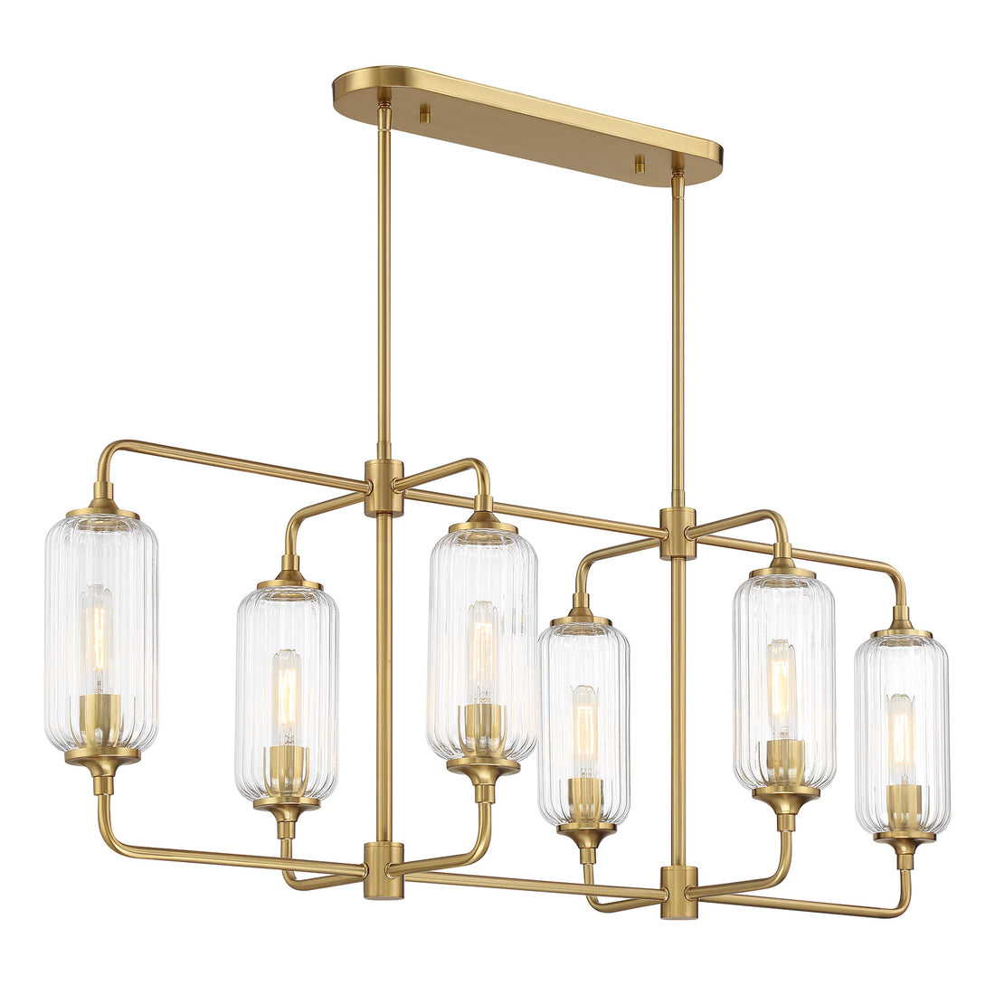 SAVOY ESSENTIALS, HOLTON LINEAR CHANDELIER, LINEAR LIGHT