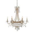 SAVOY HOUSE, CLAIBORNE CHANDELIER, CHANDELIER LIGHT