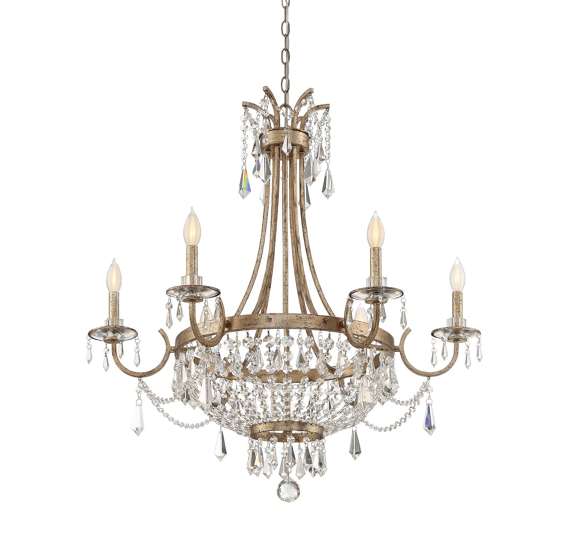 SAVOY HOUSE, CLAIBORNE CHANDELIER, CHANDELIER LIGHT