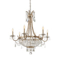 SAVOY HOUSE, CLAIBORNE CHANDELIER, CHANDELIER LIGHT