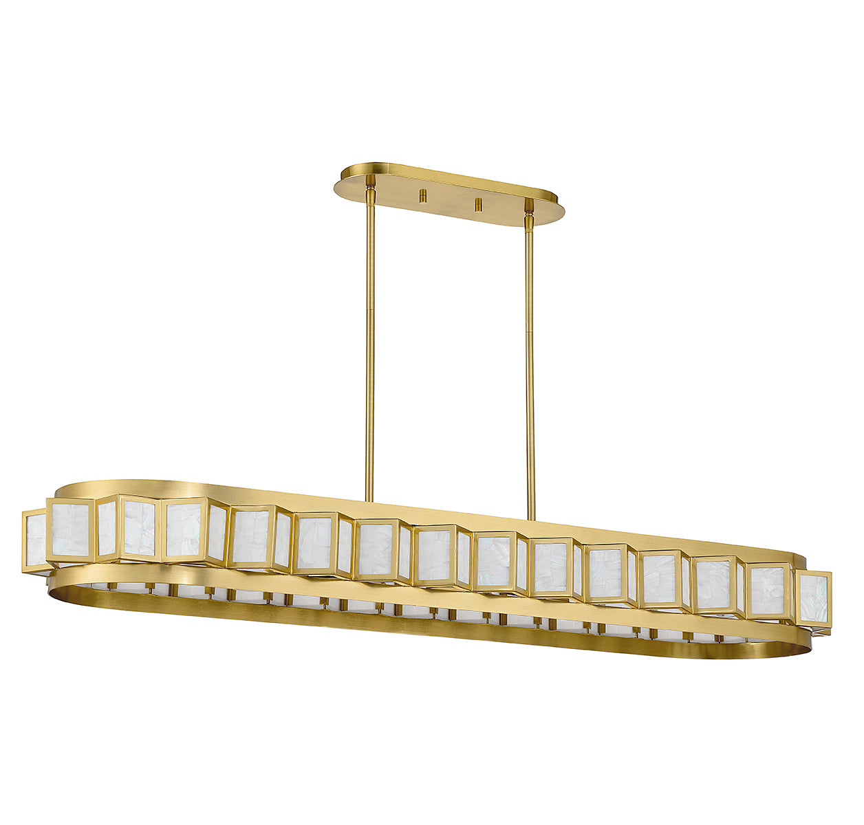 SAVOY HOUSE, GIDEON LINEAR CHANDELIER, LINEAR LIGHT