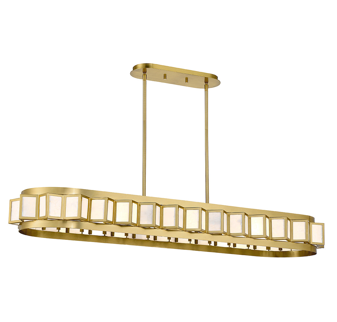 SAVOY HOUSE, GIDEON LINEAR CHANDELIER, LINEAR LIGHT