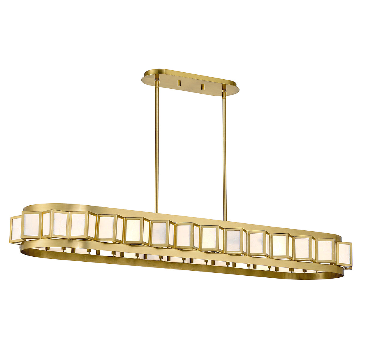 SAVOY HOUSE, GIDEON LINEAR CHANDELIER, LINEAR LIGHT