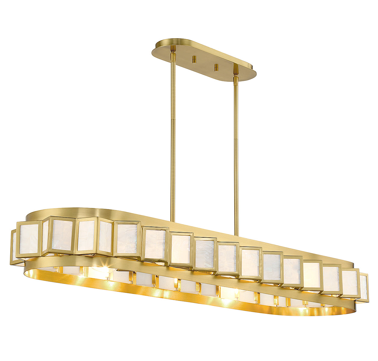 SAVOY HOUSE, GIDEON LINEAR CHANDELIER, LINEAR LIGHT
