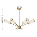 SAVOY HOUSE, DENISON CHANDELIER, CHANDELIER LIGHT