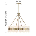 SAVOY HOUSE, BANCROFT CHANDELIER, CHANDELIER LIGHT
