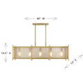SAVOY HOUSE, JACOBS LINEAR CHANDELIER, LINEAR LIGHT