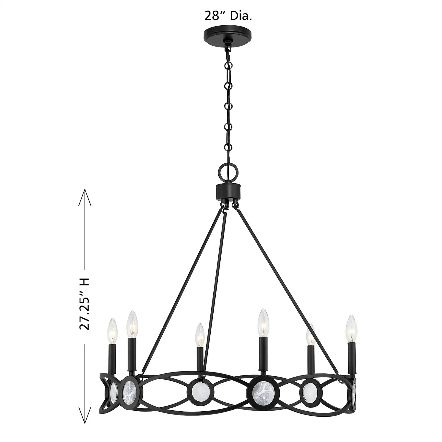 SAVOY HOUSE, MINETTE CHANDELIER, CHANDELIER LIGHT