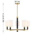 SAVOY HOUSE, CONRAD CHANDELIER, CHANDELIER LIGHT