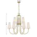 SAVOY HOUSE, WILKES CHANDELIER, CHANDELIER LIGHT