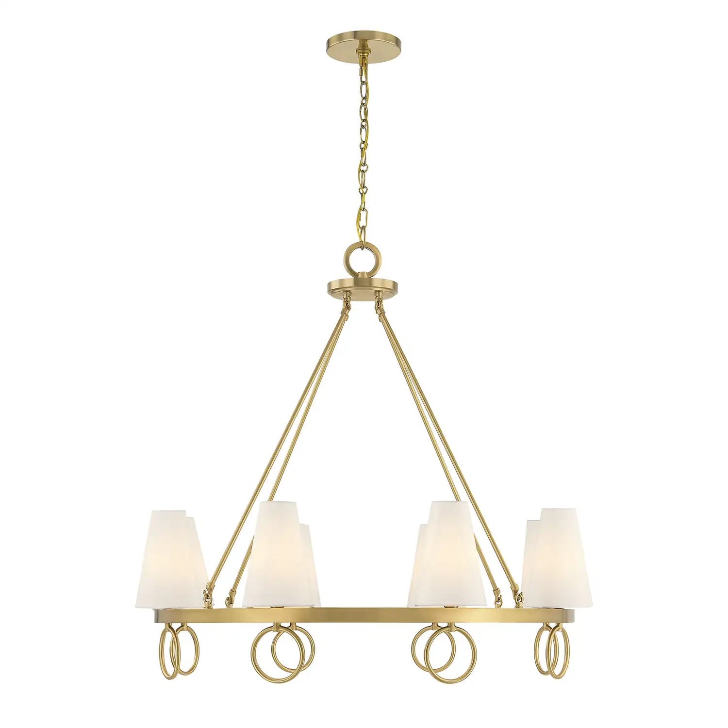 SAVOY HOUSE, WILKES CHANDELIER, CHANDELIER LIGHT