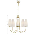 SAVOY HOUSE, WILKES CHANDELIER, CHANDELIER LIGHT