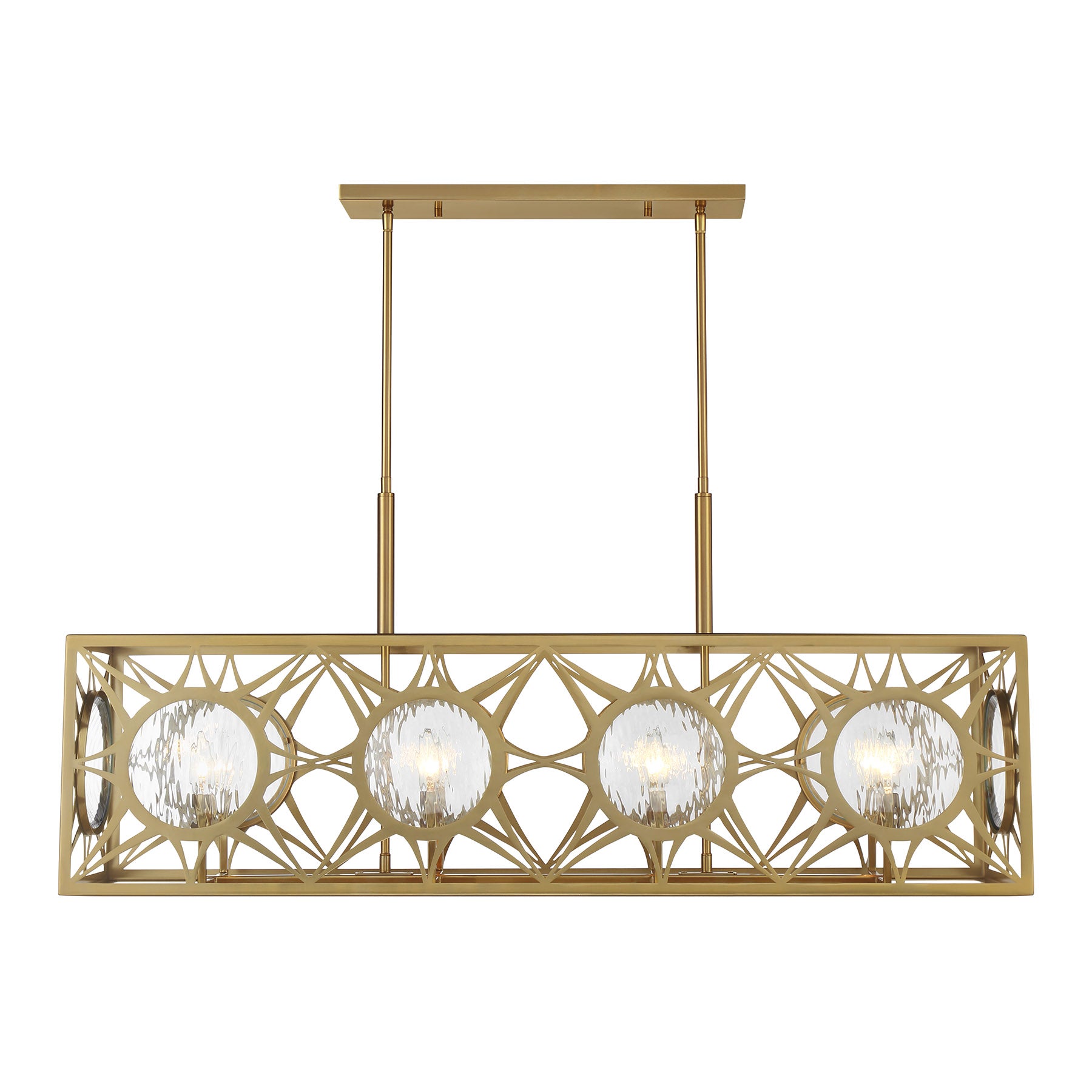 SAVOY HOUSE, BALFOUR LINEAR CHANDELIER, LINEAR LIGHT