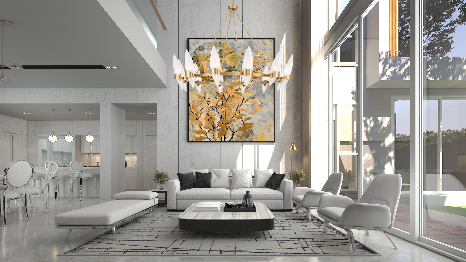 SAVOY HOUSE, NOUVEL CHANDELIER, CHANDELIER LIGHT