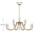 SAVOY HOUSE, BERGDORF CHANDELIER, CHANDELIER LIGHT