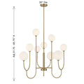 SAVOY HOUSE, CHESTER CHANDELIER, CHANDELIER LIGHT