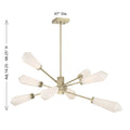 SAVOY HOUSE, LELAND CHANDELIER, CHANDELIER LIGHT